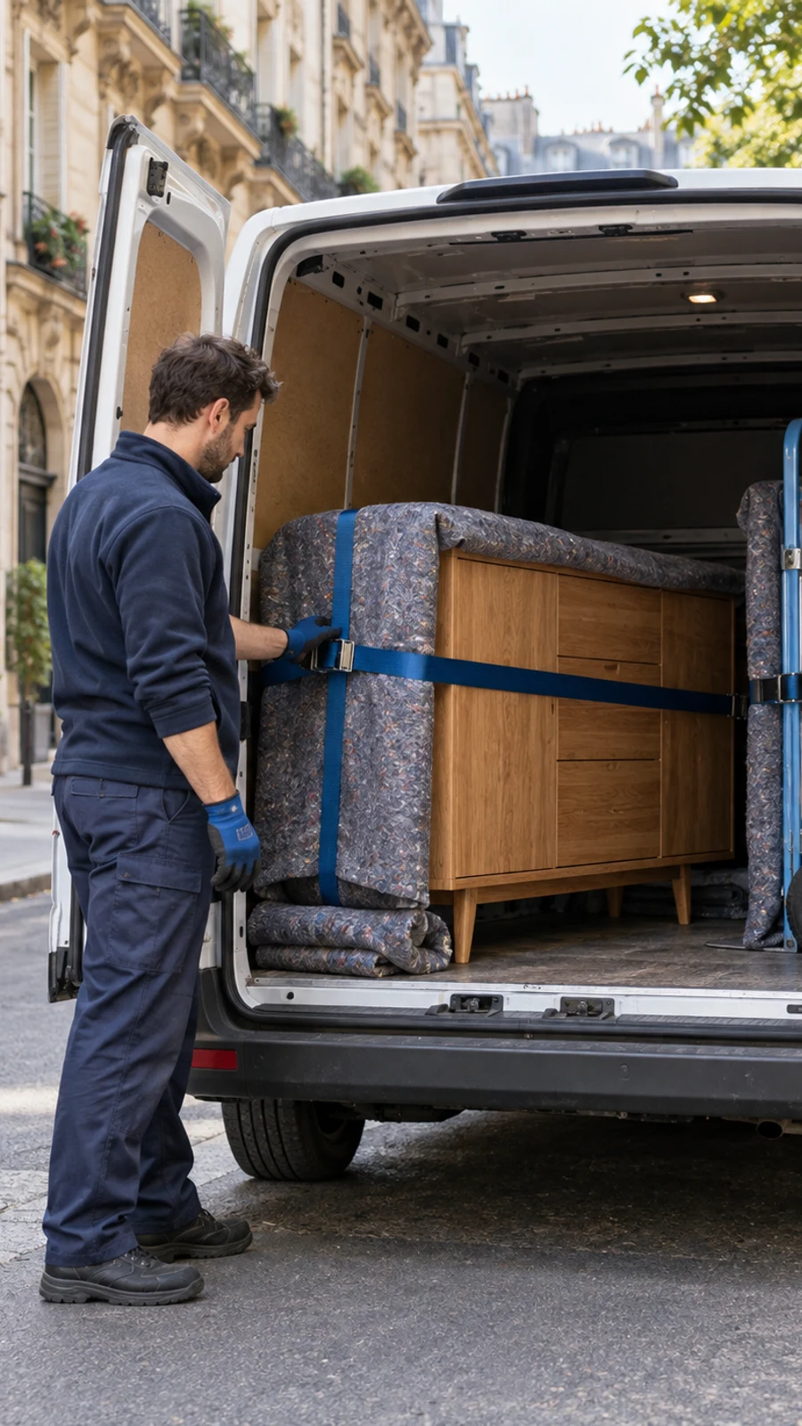 Camion avec chauffeur à Paris
