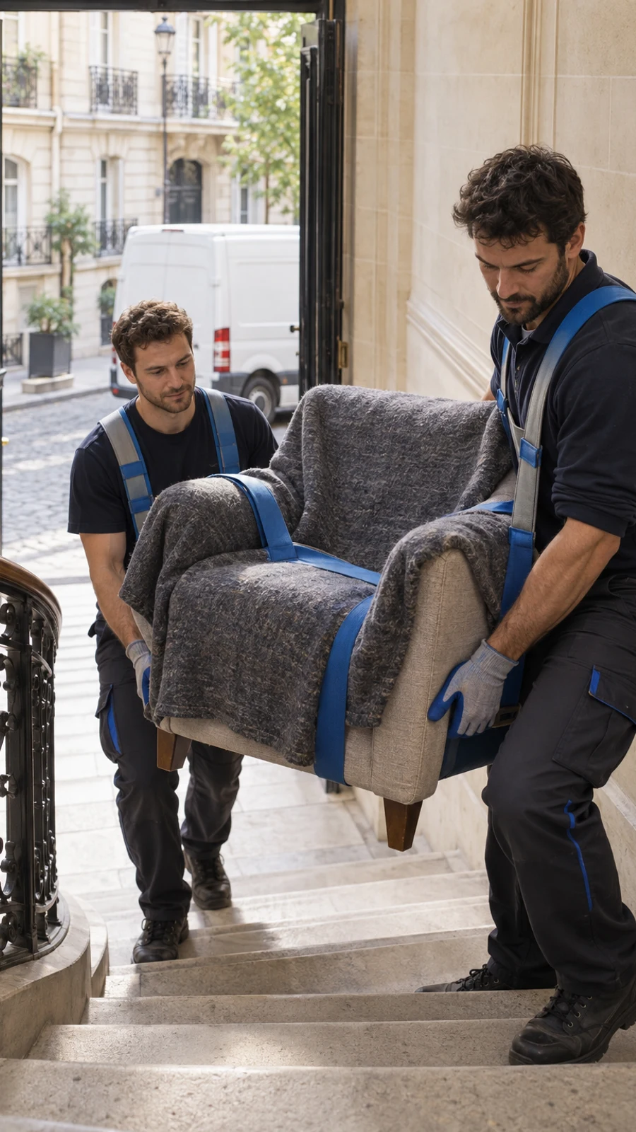 Transport avec manutention à Paris